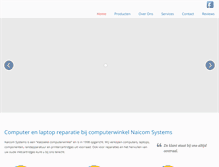 Tablet Screenshot of naicom.nl